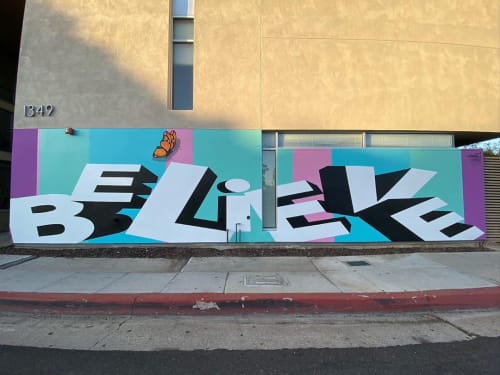 Believe Mural | Street Murals by Ruben Rojas