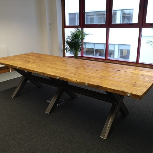 Conference table | Tables by Classic Farmhouse Designs | Convery Prenty Architects in Glasgow