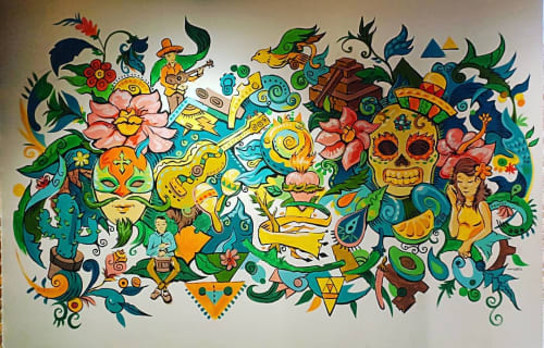 Mural | Murals by Rai Cruz | Rosa's Cantina in Coron