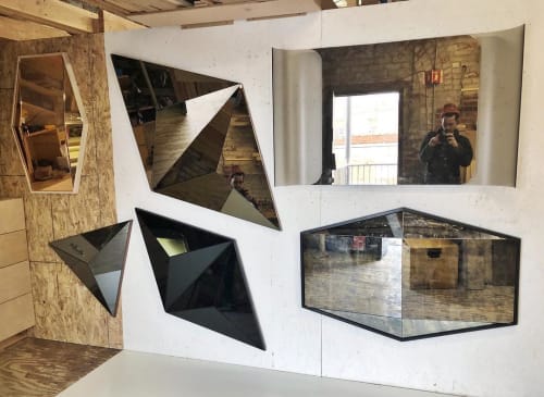 Custom Mirror | Wall Hangings by Robert Sukrachand | The Liberty Warehouse in Brooklyn