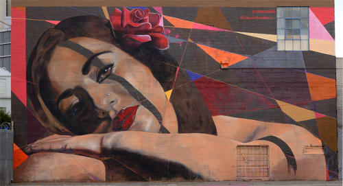 Ruby | Murals by Kamea Hadar | Ashbury General Contracting in San Francisco