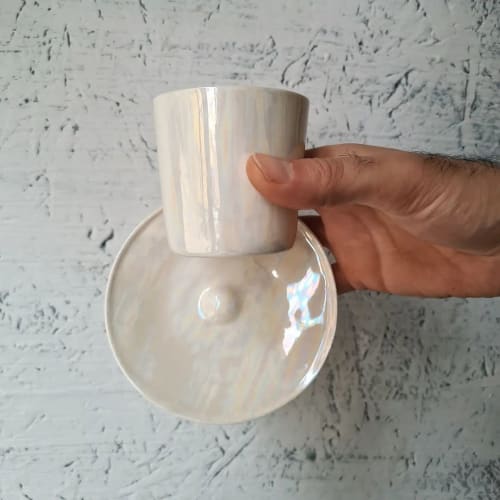 Hoşgeldin "Elegant " | Ceramic Plates by BasicartPorcelain