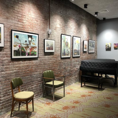 Paintings | Oil And Acrylic Painting in Paintings by Jen McCleary Art & Design | Performance Garage in Philadelphia