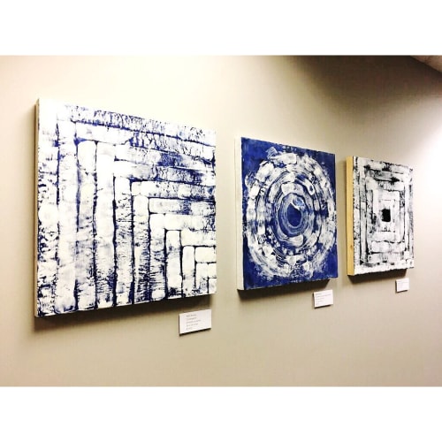 Encaustic Paintings | Paintings by Kelly Sheppard Murray Art | Global Knowledge Training Center in Cary