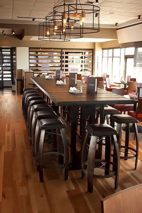 Community Dining Set | Tables by Kevin Busta | Cutters Crabhouse in Seattle