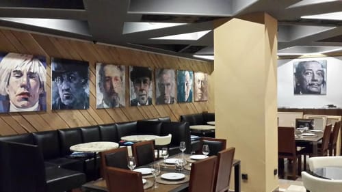 Portraits Collection | Oil And Acrylic Painting in Paintings by Aleksandr Ilichev | Common People in Moscow