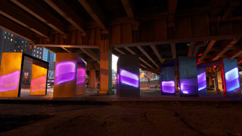 Silent Lights | Lighting by Urban Matter Inc | Brooklyn Navy Yard in Brooklyn