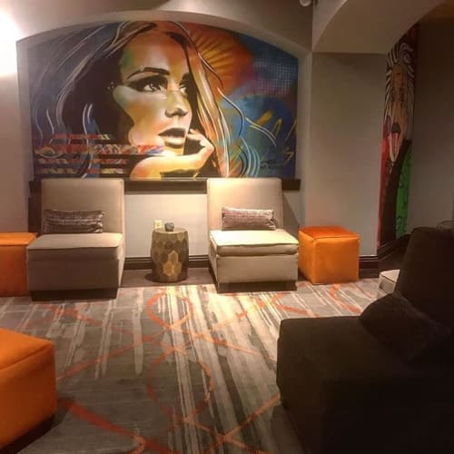 Mural | Murals by AbcArtAttack | Renaissance Reno Downtown Hotel in Reno