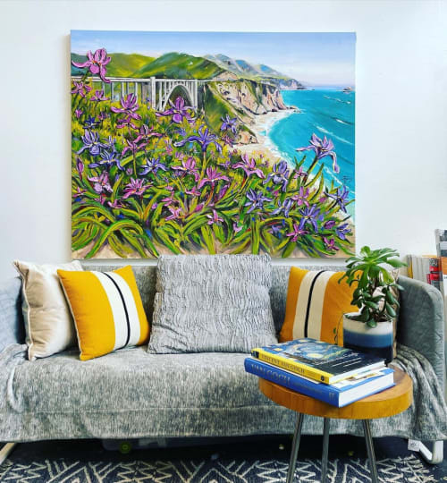‘Everlasting Love’ | Oil And Acrylic Painting in Paintings by Lisa Elley ART