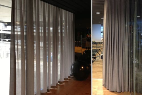 Multi Functional Fabric Textile Draperies By James Dunlop