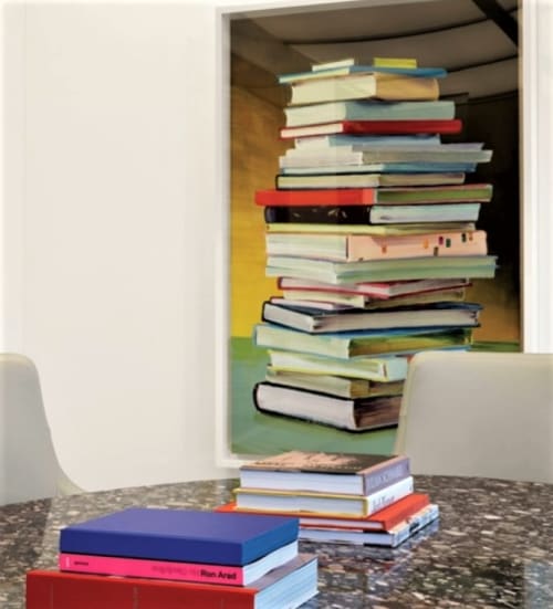 Books Painting | Paintings by Cornelius Völker | EnTrust Capital in New York