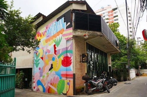 Mural | Murals by Zosen | YELO House in Khwaeng Wang Mai