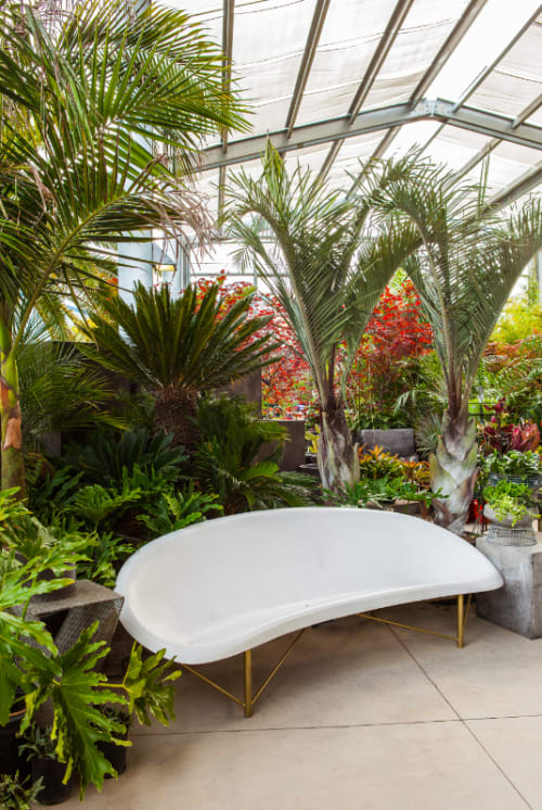 Helios Heated Outdoor Lounge | Furniture by Galanter & Jones | Flora Grubb Gardens in San Francisco