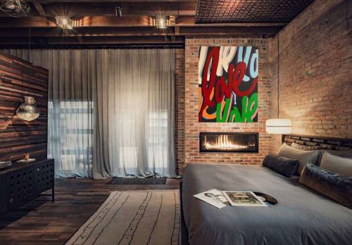 Untitled | Oil And Acrylic Painting in Paintings by Ruben Rojas