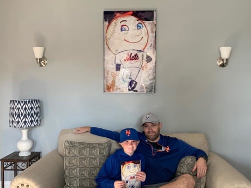 Mr. Met | Prints by Suzann Kaltbaum