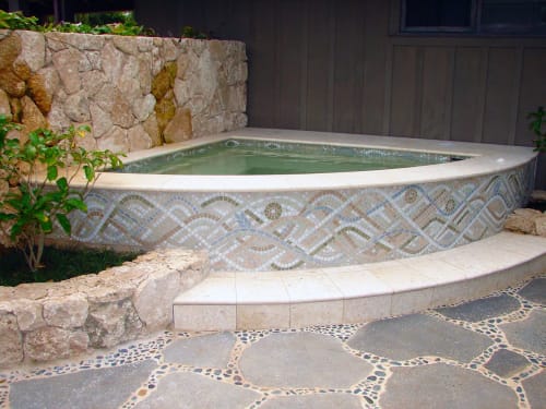 Secret Mosaic Spa | Art & Wall Decor by Dyanne Williams Mosaics