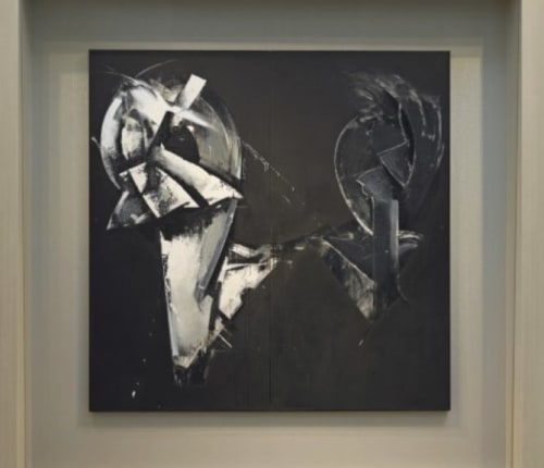 Masquerade in Black | Paintings by Jay DeFeo | San Francisco International Airport in San Francisco