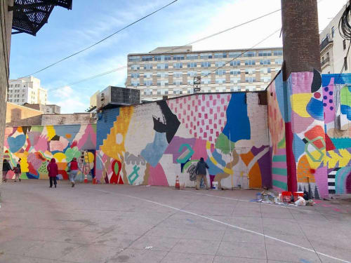 Journal Square Murals | Street Murals by Zosen