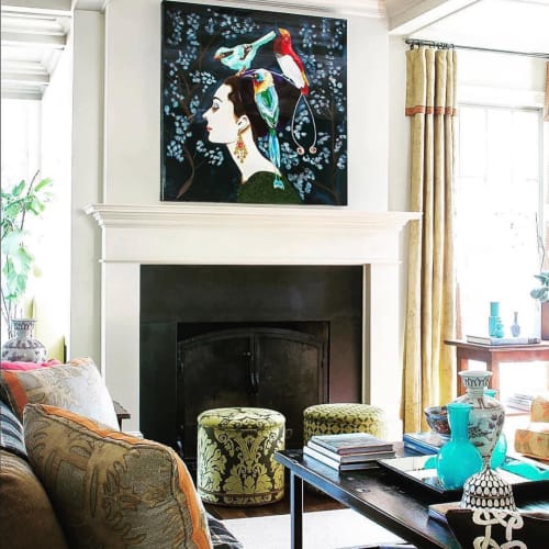 Audrey | Paintings by Ashley Longshore