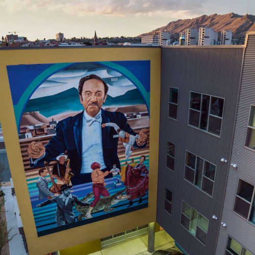 Artspace mural | Street Murals by Jesus "CIMI" Alvarado | Artspace El Paso Lofts™ in El Paso