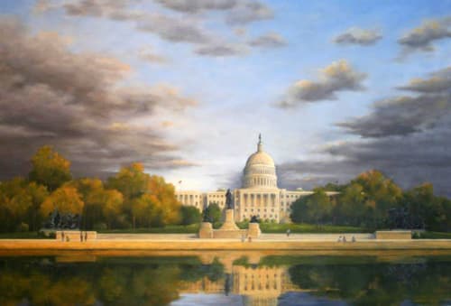 Mural | Murals by Nancy Baker | Capitol Seniors Housing in Washington