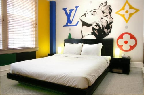 Madonna | Murals by Tim Gaskin | Hotel Des Arts in San Francisco
