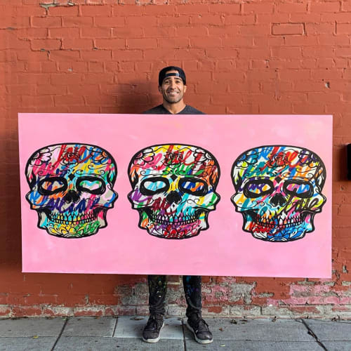 See Love, Hear Love, Speak Love | Oil And Acrylic Painting in Paintings by Ruben Rojas