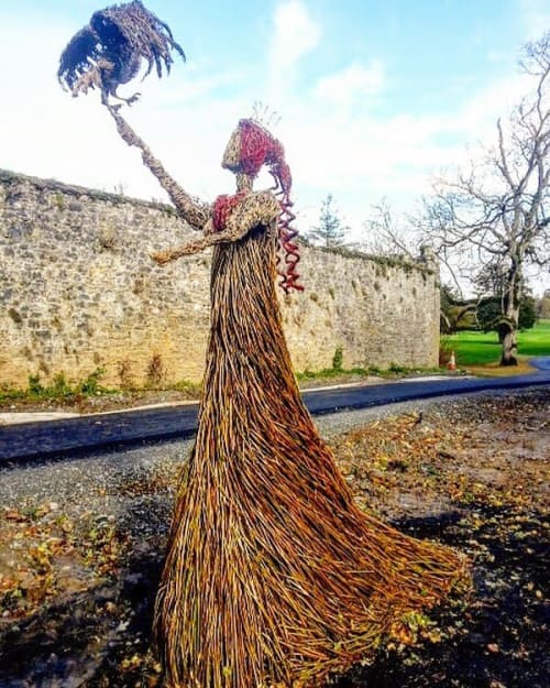 Lady of the Manor with Spirit | Public Sculptures by Newgrange Willow Design | Adare Manor in Adare