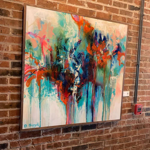 Abstract Painting | Paintings by Deborah Boyd Abstract Artist | The Old No. 77 Hotel & Chanderly in New Orleans