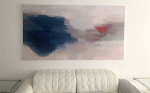 NY Commission | Oil And Acrylic Painting in Paintings by Ele Pack