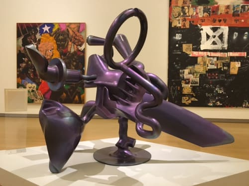 Combustible Purple | Sculptures by Joseph Slusky | Crocker Art Museum in Sacramento