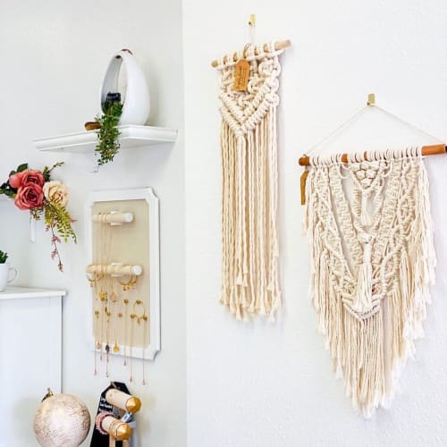 Macrame Wall hangings | Macrame Wall Hanging by Brightly Braided | Good Morning Maxwell in Livermore