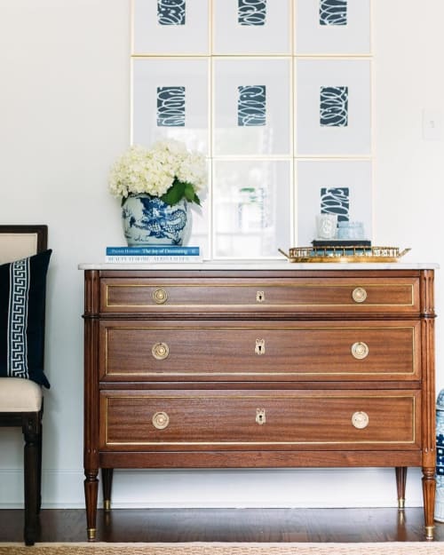 Antique Commode By The Ceh Seen At Private Residence Houston