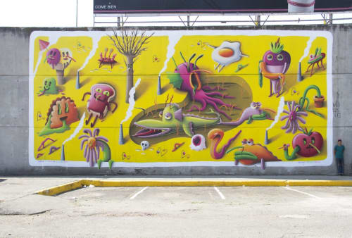 Jeronimo Climatico | Street Murals by Nicolas Barrome