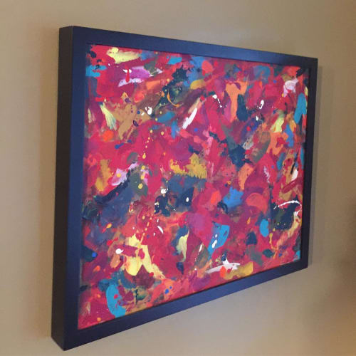 Abstract Painting | Oil And Acrylic Painting in Paintings by Julie Shunick Brown