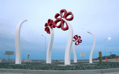 Dancing Fields | Public Sculptures by CJRDesign