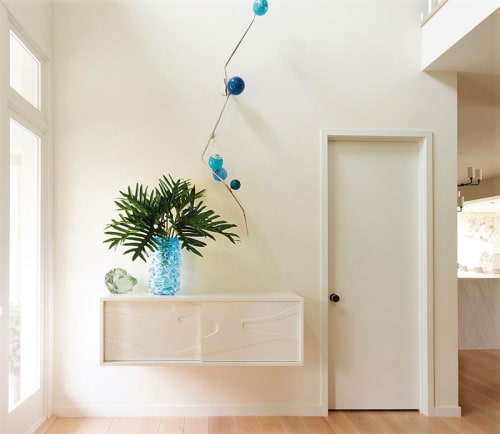 Meanders Wall Cabinet | Furniture by Jacques Jarrige | Water Mill Residence, Water Mill, NY in Water Mill