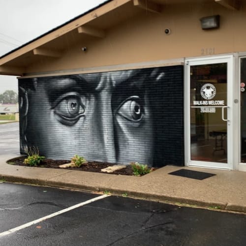Eyes of David | Murals by Garrett Mallekoote