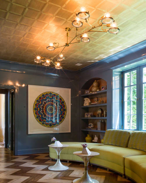 Lens Chandelier | Chandeliers by Neptune Glassworks