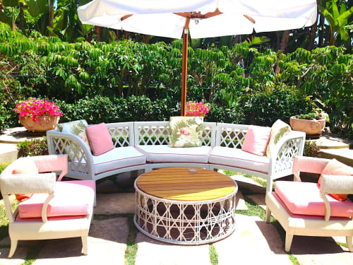 Pantalla Coffee Table Indoor (Cabana) | Tables by Walters Wicker | The Beverly Hills Hotel in Beverly Hills
