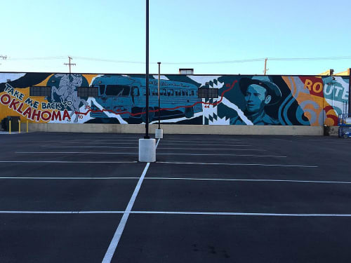 Take Me Back To Oklahoma | Street Murals by Aaron Whisner