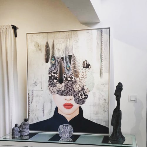 Artwork | Oil And Acrylic Painting in Paintings by Irene Hoff