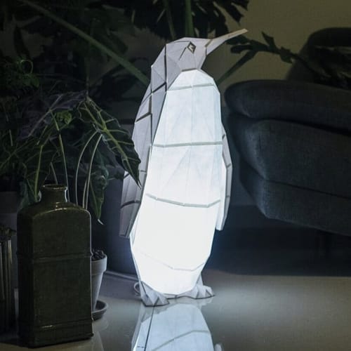 Emperor Penguin Paperlamp | Lamps by OWL paperlamps