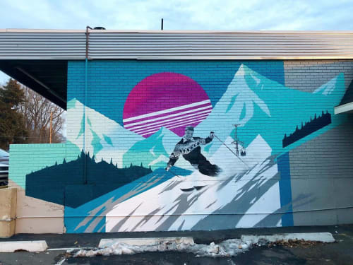 Holladay Mural | Street Murals by Josh Scheuerman