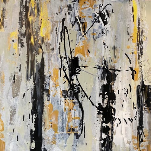 Diptych | Oil And Acrylic Painting in Paintings by Lori Burke | Fickle Designs Art Studio in Fort Erie