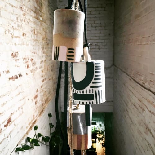 Clay Bells | Decorative Objects by Black Pepper Paperie Co | Off The Beaten Track Warehouse in Washington