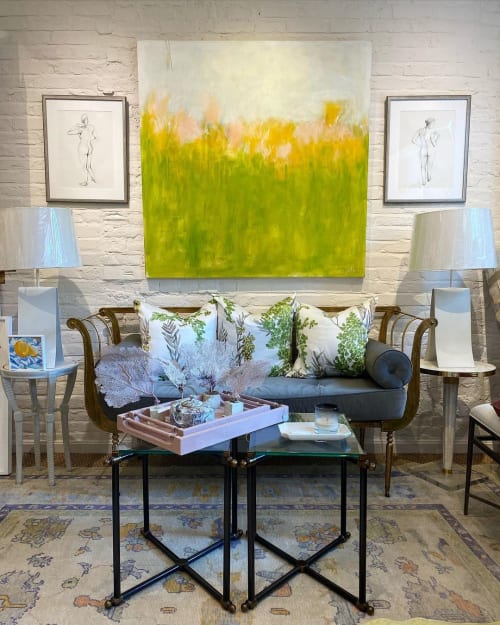 Bucolic | Paintings by Sarah Trundle | Historic House in Alexandria