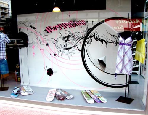 Xtreme Shop Mural | Murals by Giorgos Beleveslis (wake_ykz) | Extreme Shop in Volos