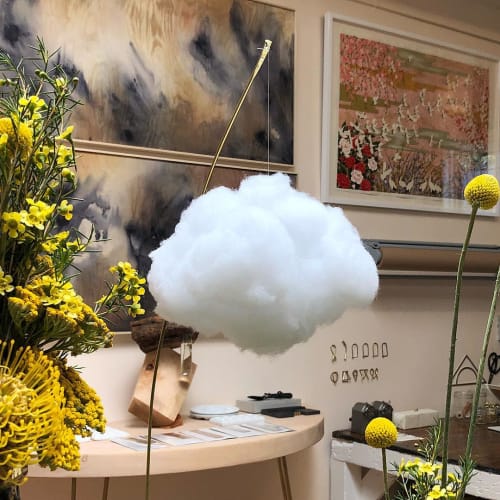 Cloud Shade / Floor Stand | Lamps by Richard Clarkson Studio | MARTHA MAE : Art Supplies & Beautiful Things in Chicago