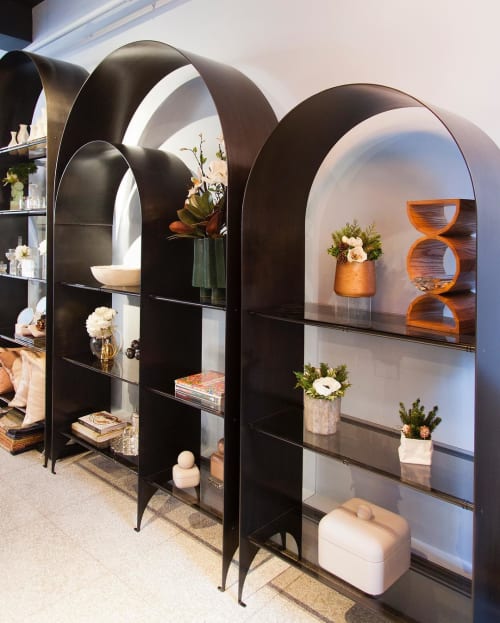 Thin Shelves | Furniture by Kin & Company | Salon Design Gallery in Boston